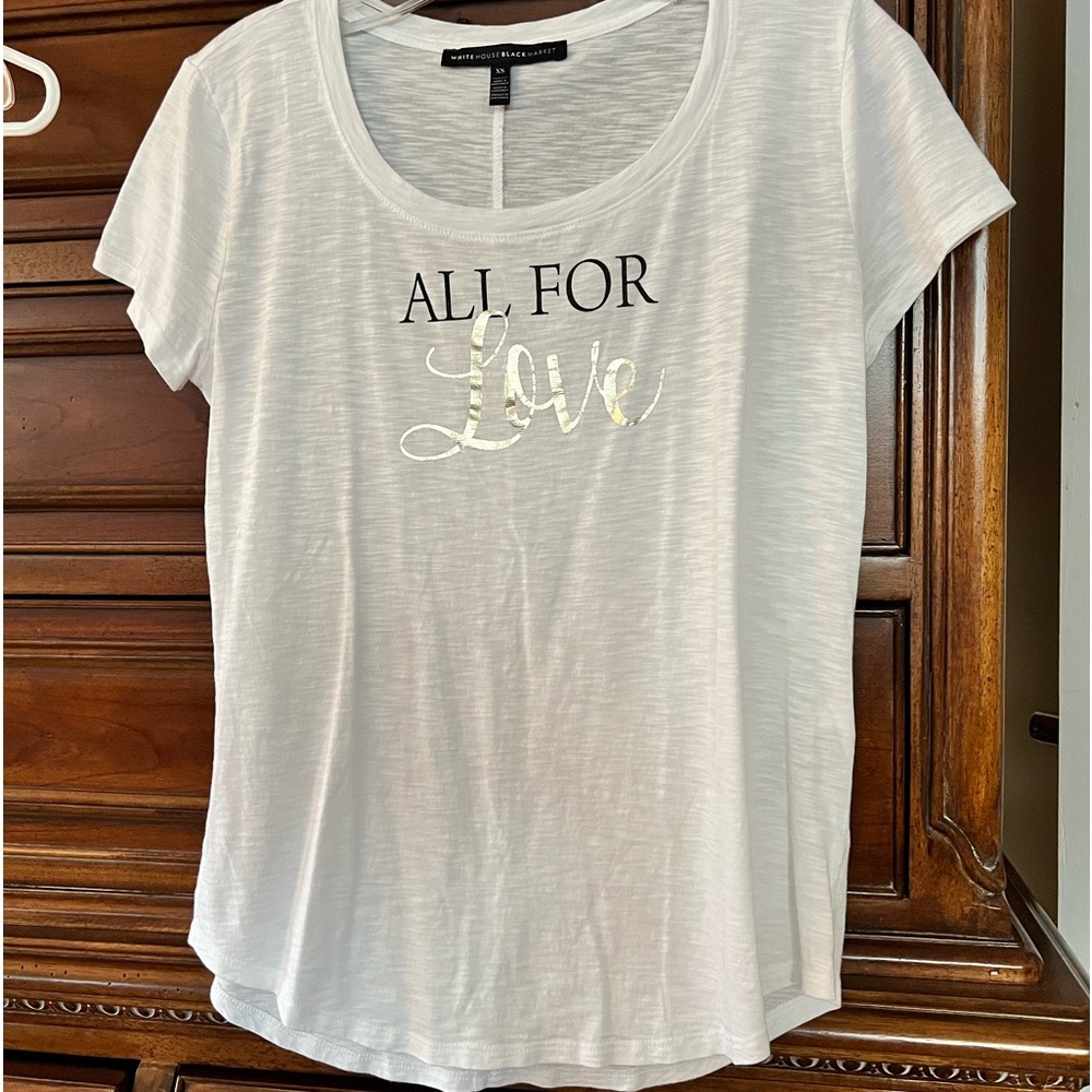 White House Black Market T-shirt Size XS